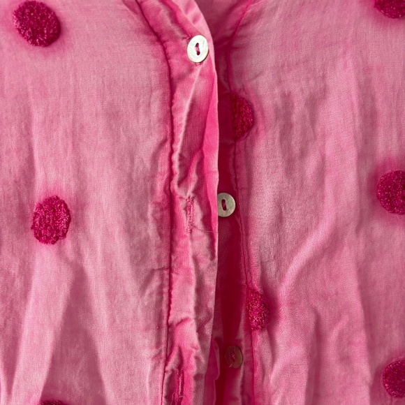 Pink Shirt with pompons - Picture 2 of 10